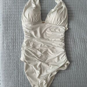 Victoria's Secret White One Piece Swimsuit